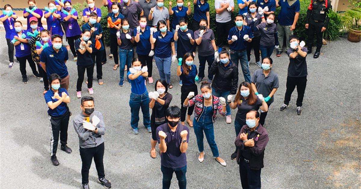 คณะวิทยาศาสตร์ ดำเนินโครงการกิจกรรม Science Cleaning Day